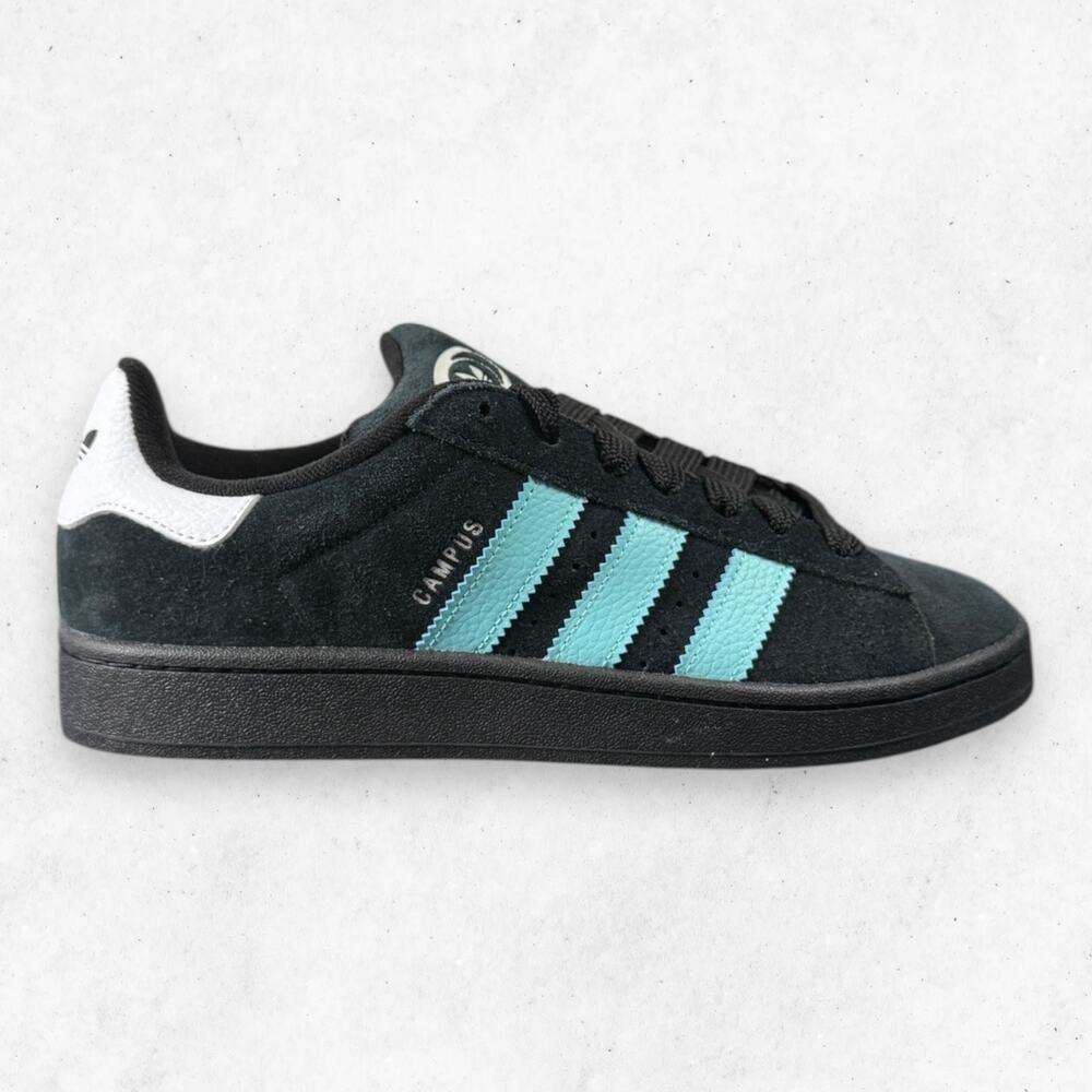 Adidas Campus 00s Black Flash Aqua White Men Size 11 JS3204 NWB